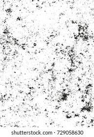 Distressed overlay texture of cracked concrete, stone or asphalt. grunge background. abstract halftone vector illustration