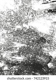 Distressed overlay texture of cracked concrete, stone or asphalt. grunge background. abstract halftone vector illustration