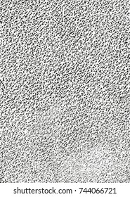 Distressed overlay texture of cracked concrete, stone or asphalt. grunge background. abstract halftone vector illustration