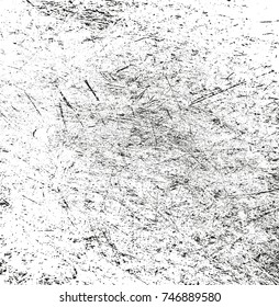 Distressed overlay texture of cracked concrete, stone or asphalt. grunge background. abstract halftone vector illustration