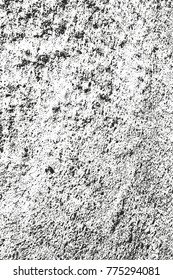 Distressed overlay texture of cracked concrete, stone or asphalt. grunge background. abstract halftone vector illustration
