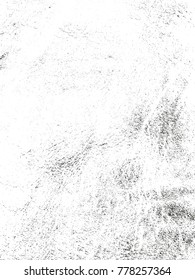 Distressed overlay texture of cracked concrete, stone or asphalt. grunge background. abstract halftone vector illustration