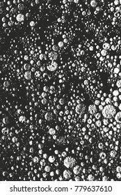 Distressed overlay texture of cracked concrete, stone or asphalt. grunge background. abstract halftone vector illustration