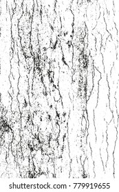 Distressed overlay texture of cracked concrete, stone or asphalt. grunge background. abstract halftone vector illustration