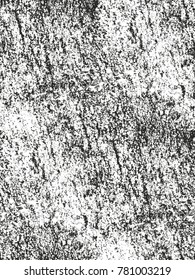 Distressed overlay texture of cracked concrete, stone or asphalt. grunge background. abstract halftone vector illustration