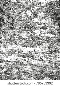 Distressed overlay texture of cracked concrete, stone or asphalt. grunge background. abstract halftone vector illustration