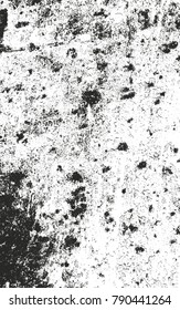 Distressed overlay texture of cracked concrete, stone or asphalt. grunge background. abstract halftone vector illustration
