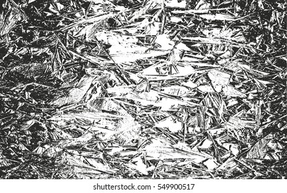 Distressed overlay texture of cracked ice. grunge background. abstract halftone vector illustration