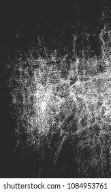 Distressed overlay texture of crocodile or snake skin leather, grunge vector background.