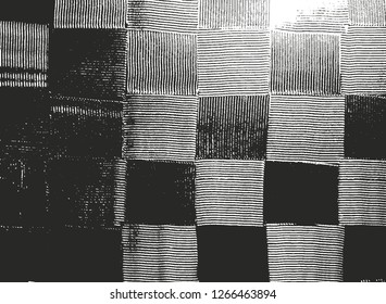 Distressed overlay texture of crocodile or snake skin leather, grunge vector background.