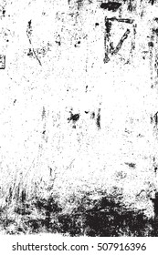 Distressed Overlay Texture. Empty grunge background for making aged your design. EPS10 vector.