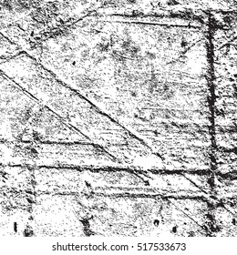 Distressed Overlay Texture. Empty grunge background for making aged your design. EPS10 vector.