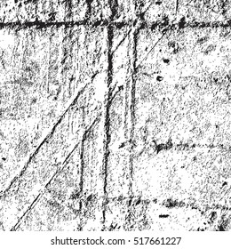 Distressed Overlay Texture. Empty grunge background for making aged your design. EPS10 vector.