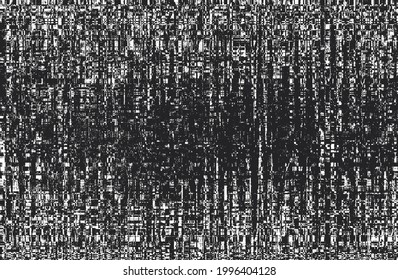 Textura superpuesta de tela con problemas. Textil con ornamento abstracto oriental geométrico. fondo grueso. ilustración abstracta de medio tono vectorial.