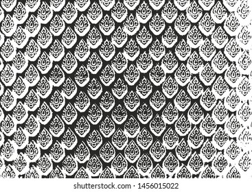 Distressed overlay texture of floor tiles. grunge background. abstract halftone vector illustration.