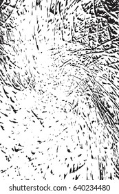 Distressed overlay texture. Grunge grainy texture for making your design aged. Urban messy dirty cover template. EPS10 vector.