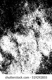 Distressed Overlay Texture - Grunge Wrinkly Crumpled Paper Texture Background . Distress Overlay Sketch Vector.
