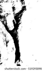 Distressed Overlay Texture - Grunge Wrinkly Crumpled Paper Texture Background . Distress Overlay Sketch Vector.