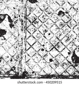 Distressed Overlay texture for making your design aged. Grunge background. Empty Element. EPS10 vector.
