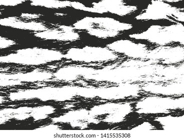 Distressed overlay texture of natural fur, grunge vector background. abstract halftone vector illustration