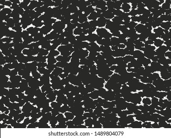 Distressed overlay texture of natural fur, grunge vector background. abstract halftone vector illustration
