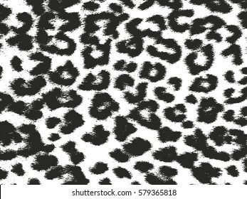 Distressed overlay texture of natural fur, grunge vector background. abstract halftone vector illustration