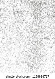Distressed overlay texture of natural leather, grunge vector background. abstract halftone vector illustration