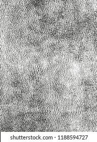 Distressed overlay texture of natural leather, grunge vector background. abstract halftone vector illustration