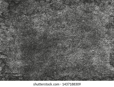 Distressed overlay texture of natural leather, grunge vector background. abstract halftone vector illustration