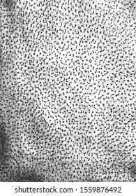 Distressed overlay texture of natural leather, grunge vector background. abstract halftone vector illustration