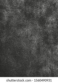 Distressed overlay texture of natural leather, grunge vector background. abstract halftone vector illustration