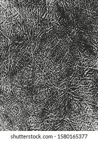 Distressed overlay texture of natural leather, grunge vector background. abstract halftone vector illustration