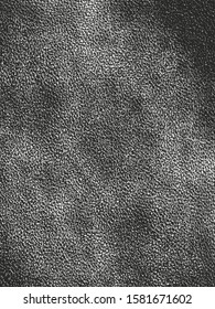 Distressed overlay texture of natural leather, grunge vector background. abstract halftone vector illustration