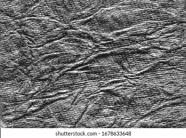 Distressed overlay texture of natural leather, grunge vector background. abstract halftone vector illustration