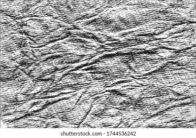 Distressed overlay texture of natural leather, grunge vector background. abstract halftone vector illustration