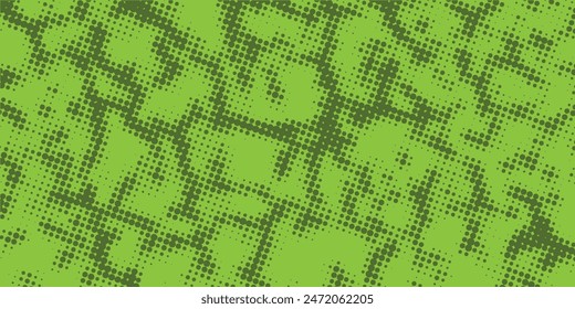 Textura superpuesta estresada de cuero natural, fondo de Vector grunge. Ilustración vectorial abstracta de semitonos