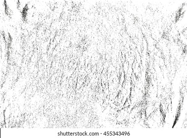 Distressed overlay texture of natural leather, grunge vector background.