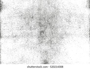 Distressed overlay texture of natural leather, grunge vector background. abstract halftone vector illustration