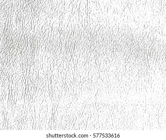 Distressed overlay texture of natural leather, grunge vector background. abstract halftone vector illustration