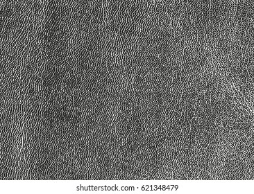 Distressed overlay texture of natural leather, grunge vector background. abstract halftone vector illustration