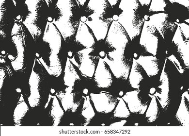 Distressed overlay texture of natural leather, grunge vector background. abstract halftone vector illustration