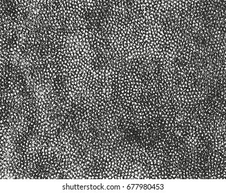 Distressed overlay texture of natural leather, grunge vector background. abstract halftone vector illustration