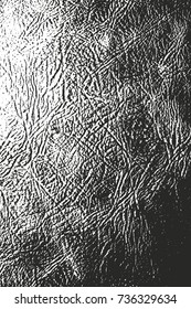 Distressed overlay texture of natural leather, grunge vector background. abstract halftone vector illustration