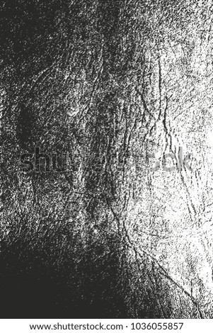 Distressed overlay texture of natural leather, grunge vector background. abstract halftone vector illustration