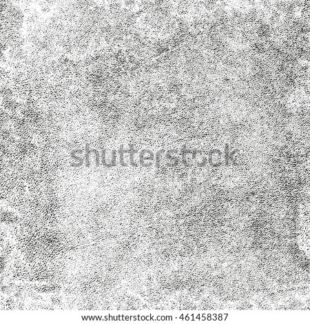 Distressed overlay texture of natural leather, grunge vector background. abstract halftone vector illustration