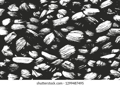 Distressed overlay texture of old brick wall, grunge background. abstract halftone vector illustration.