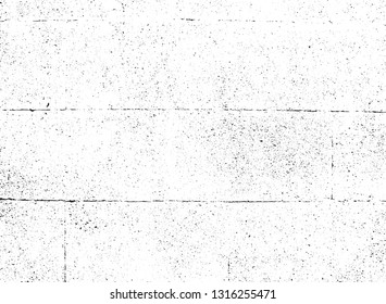 Distressed overlay texture of old brick wall, grunge background. abstract halftone vector illustration.