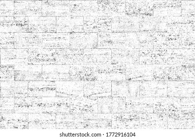 Textura superpuesta angustiada de la antigua pared de ladrillo, fondo de fondo. ilustración vectorial abstracta.