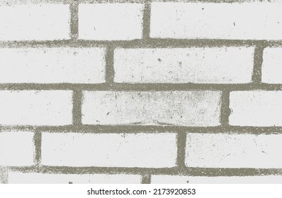 Textura superpuesta angustiada de la antigua pared de ladrillo, fondo de fondo. ilustración vectorial abstracta.