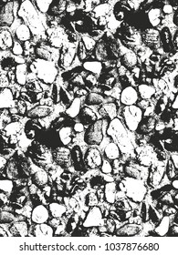Distressed overlay texture of old brickwork, grunge background. abstract halftone vector illustration.
